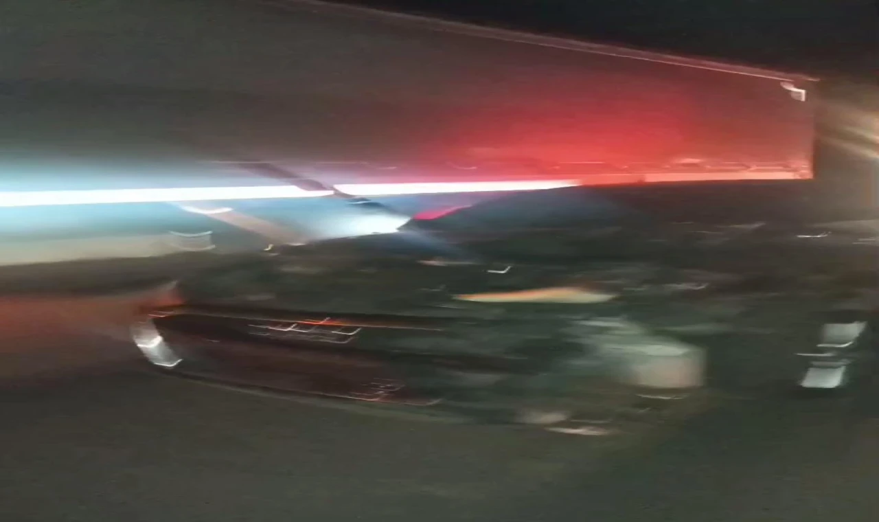 Siverek Diyarbakır karayolunda ilginç kaza