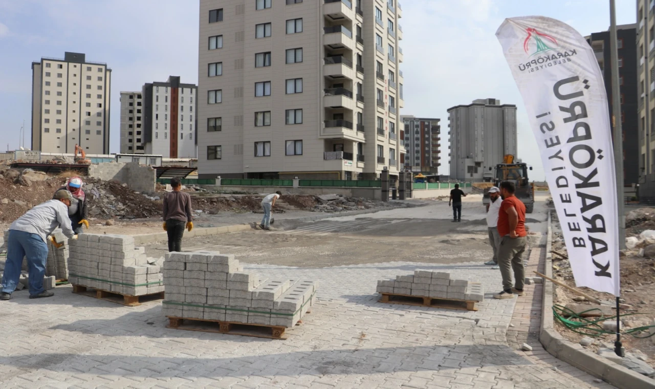 Karaköprü’de Üstyapı Çalışmaları Hızlandı