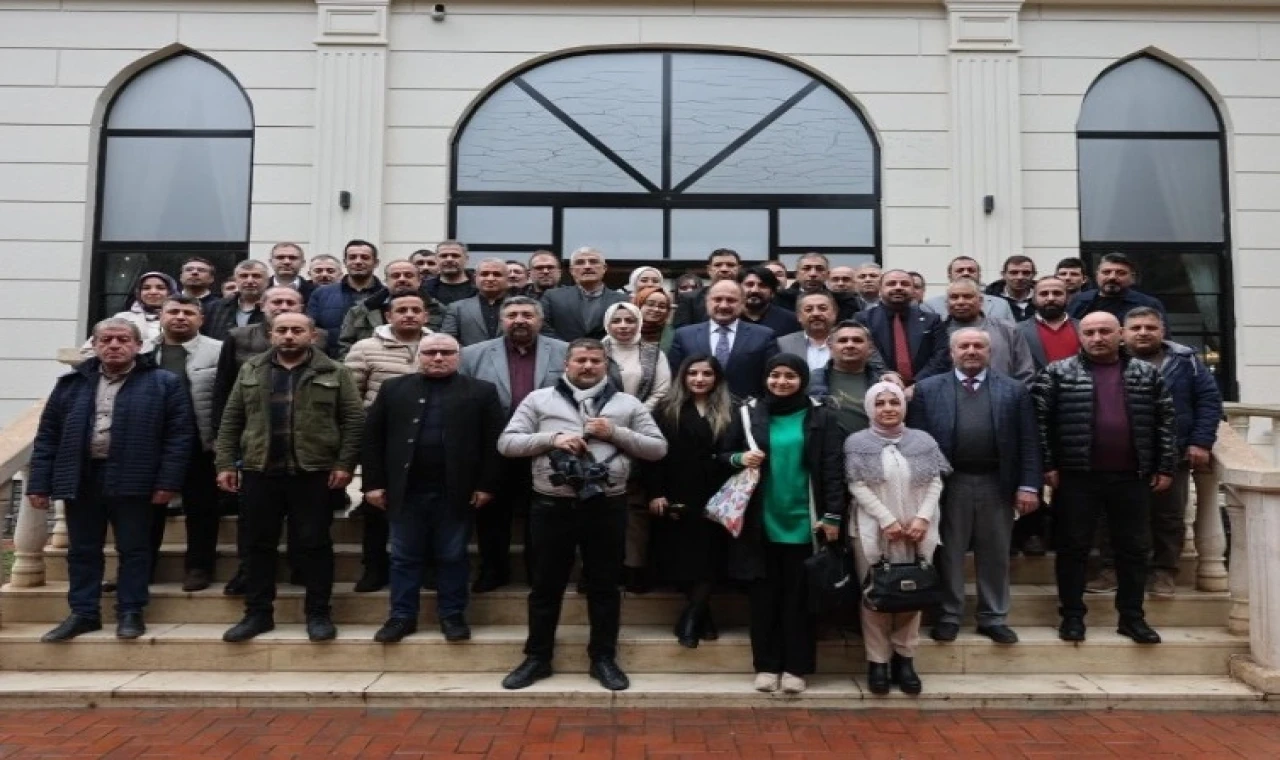 Başkan Gülpınar gazetecilerle bir araya geldi