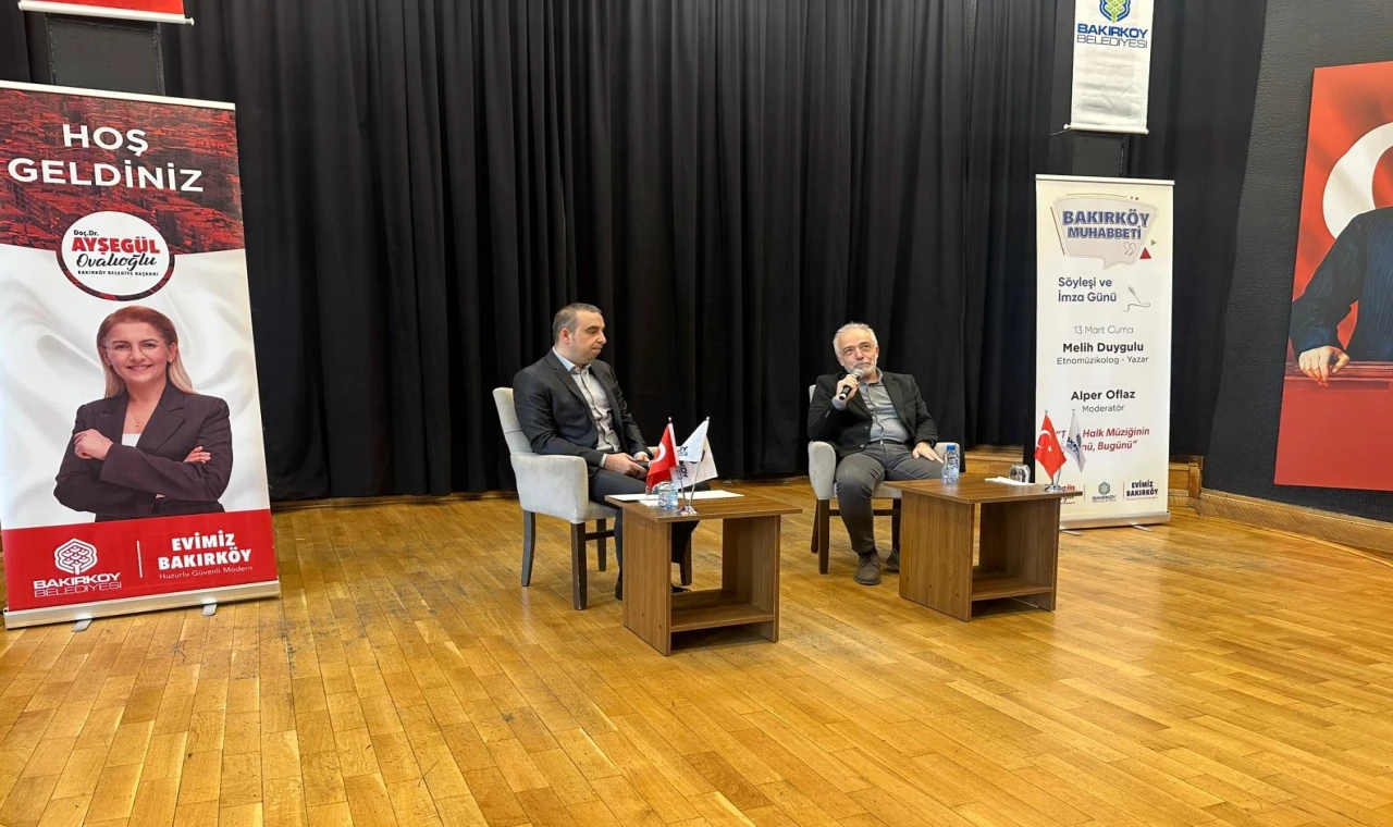 İstanbul’da Bakırköy Muhabbeti’nde ’Halk Müziği’ konuşuldu