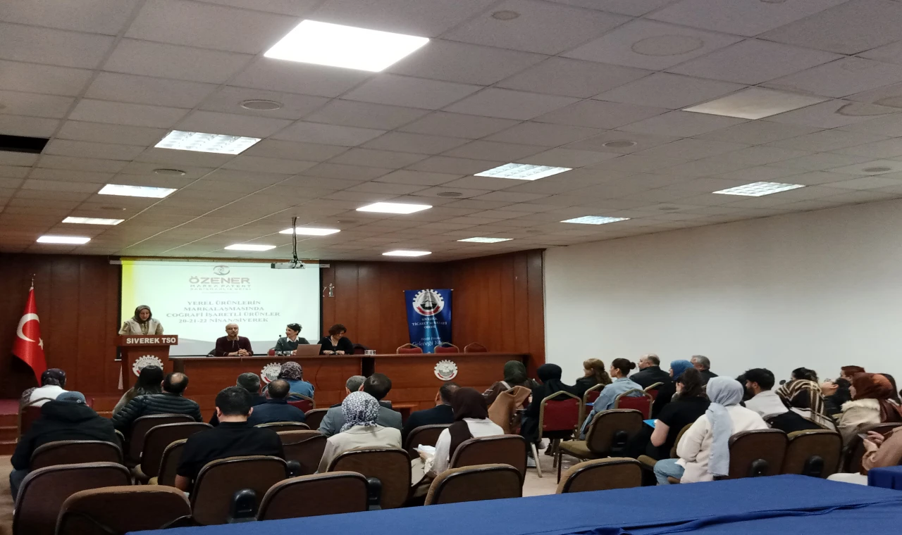 Siverek TSO’da Coğrafi İşaretli Ürünler Konferansı Düzenlendi
