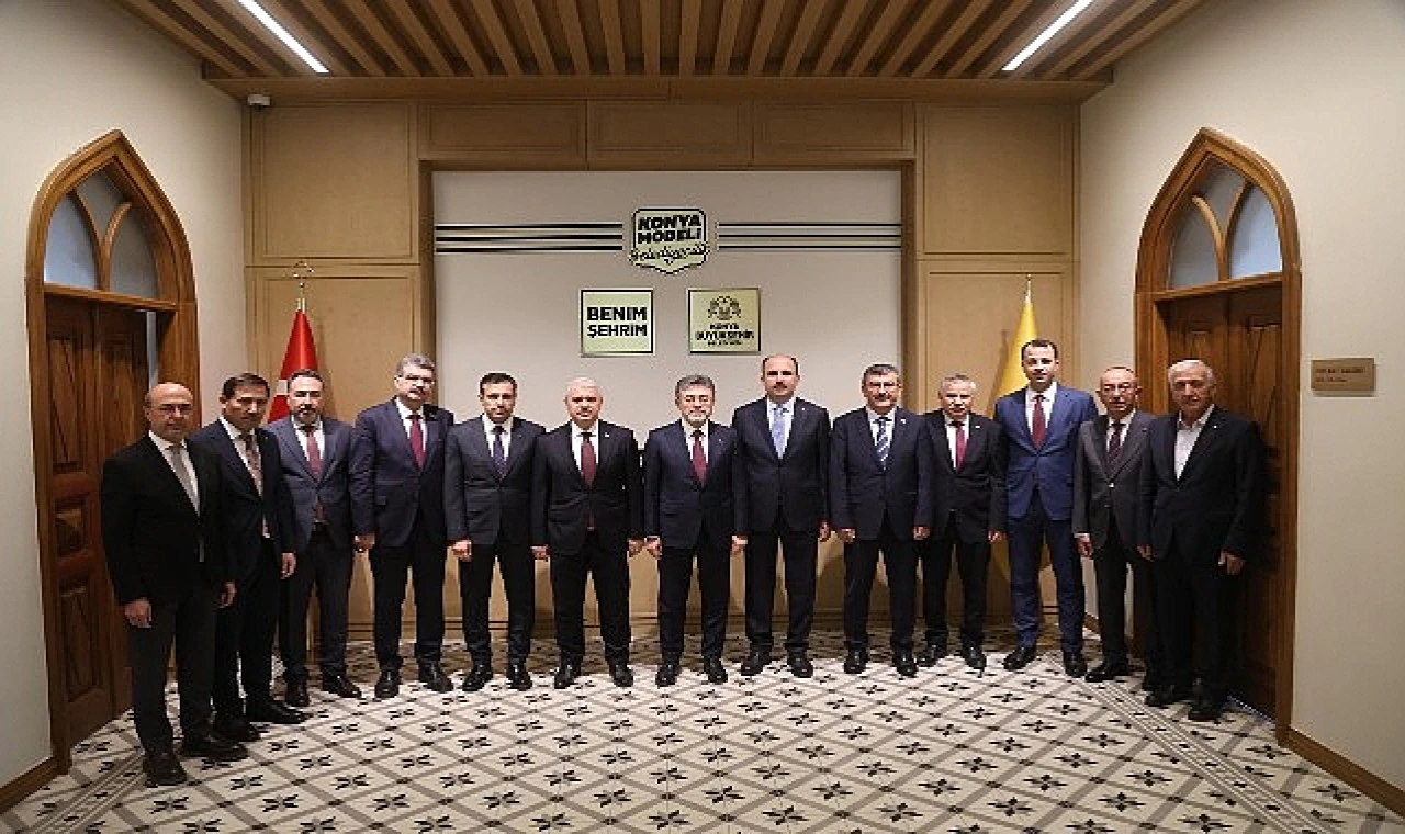 Tarım ve Orman Bakanı Yumaklı Başkan Altay’ı Ziyaret Etti