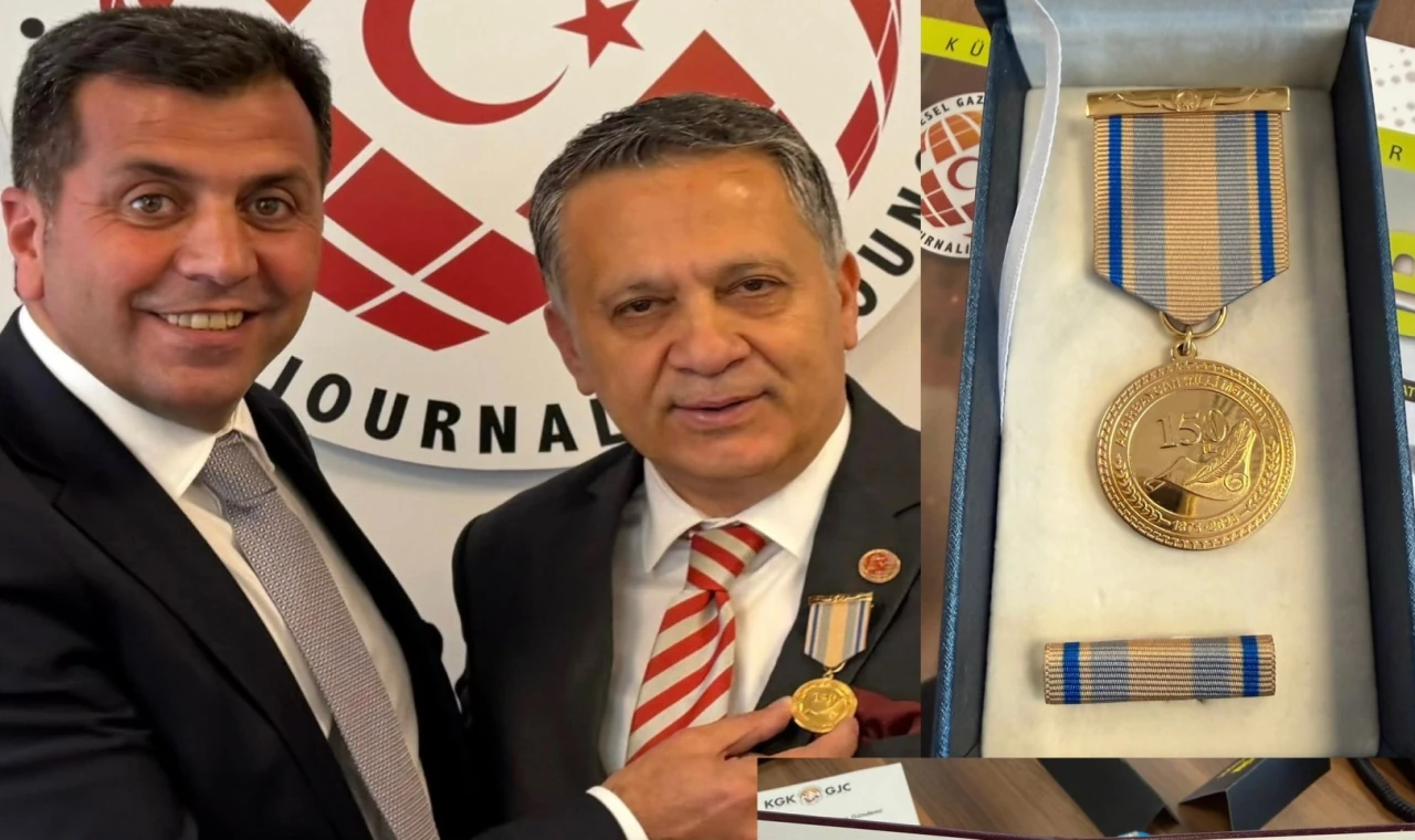 KGK Genel Başkanı Dim’e büyük onur...Azerbaycan’dan Karabağ sürecindeki katkıya madalya