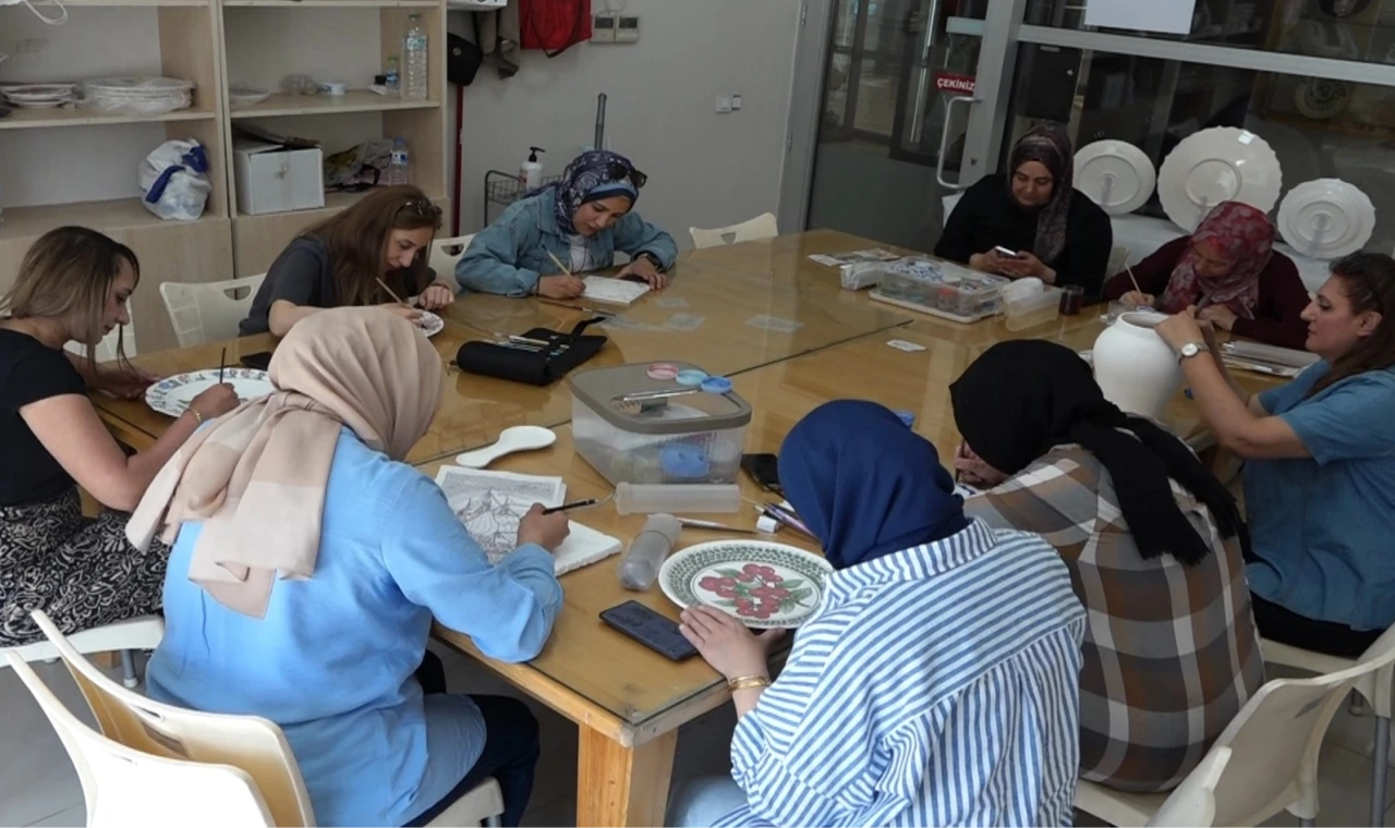Çini sanatı MABESEN’de can buluyor