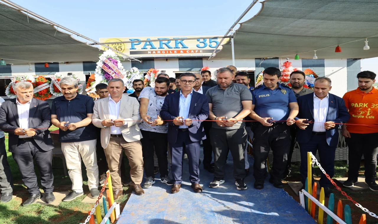Siverek'te Park 35 Nargile ve Kafe Hizmete Açıldı
