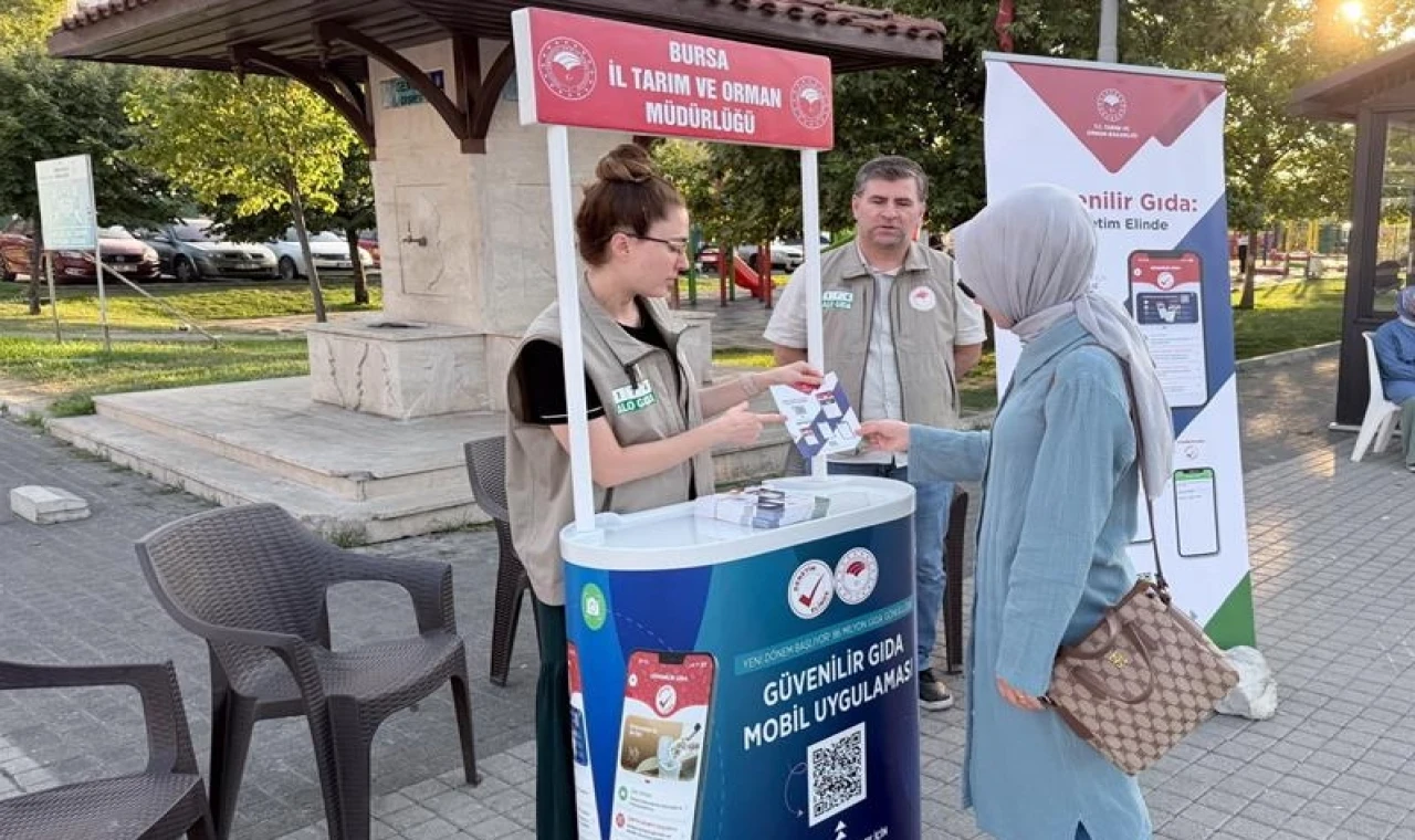 Bursa’da ’Güvenilir Gıda Mobil Uygulaması’ tanıtıldı
