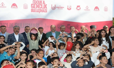 Şanlıurfa’da Çocuk ve Gençlik Buluşması Başladı