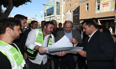 Divan Yolu Projesi Yerinde İncelendi