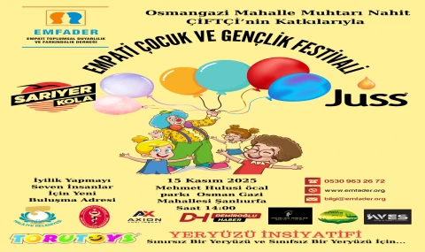 Şanlıurfa’da Empati Rüzgarı: Çocuklar İçin Dayanışma Dolu Festival