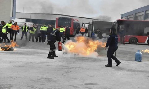 Ankara’da personele ’Acil Durum Tatbikatı’