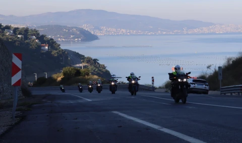 Bursa Jandarma’dan motosiklet sürücülerine ileri sürüş kursu