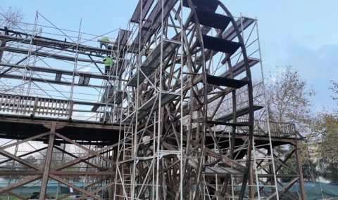 Sakarya’nın simgesi ’Tarihi Çark’ yenileniyor