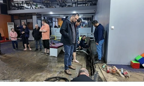 Bornova’da sel alarmı