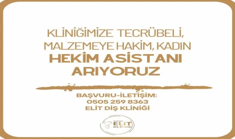 ELİT DİŞ KLİNİĞİ SİVEREK’TE PERSONEL ALIMI YAPACAK