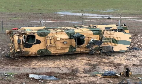 Askeri Araçta Kaza: Yaralı Personel Tedavi Altında