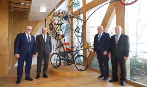 Avrupa Bisiklet Birliği Başkanı Casa’dan Başkan Altay’a ziyaret