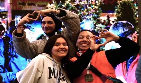 Balıkesir’de ’Avlu Gece Oryantiringi’ renkli görüntülere sahne oldu