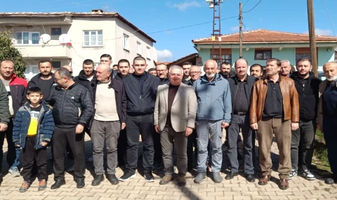 Bilecik Pazaryeri’nde CHP’li genç başkan askere uğurlandı