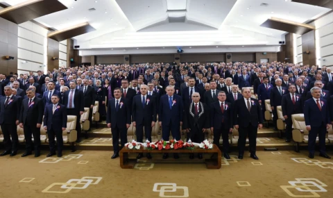 Cumhurbaşkanı Erdoğan Anayasa Mahkemesi’nin 64. yıl törenlerine katıldı