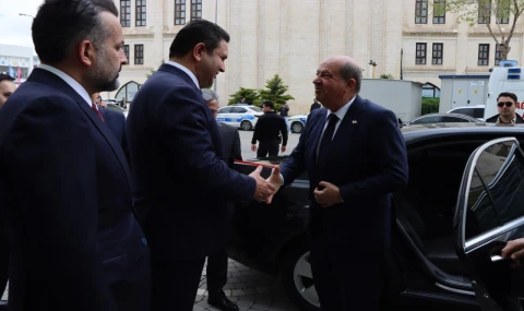 KKTC ESKİ CUMHURBAŞKANI TATAR’DAN ŞANLIURFA BÜYÜKŞEHİR BELEDİYESİ’NE ZİYARET