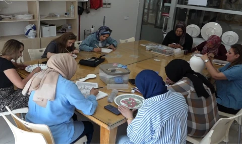 Çini sanatı MABESEN’de can buluyor