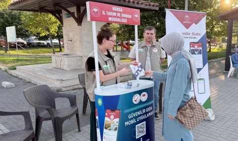 Bursa’da ’Güvenilir Gıda Mobil Uygulaması’ tanıtıldı